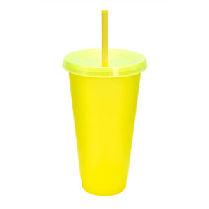 VASO JAS AMARILLO NEÓN